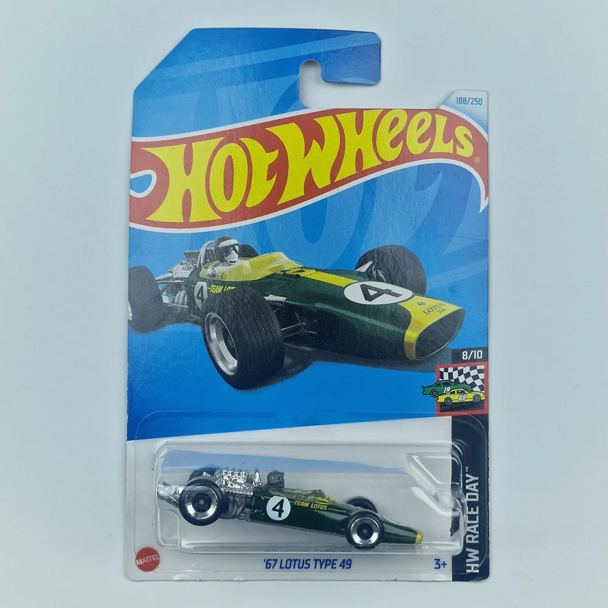 Hot Wheels 68 Lotus Type 49 Green