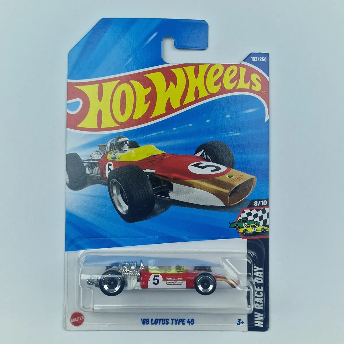Hot Wheels 67 Lotus Type 49 Red