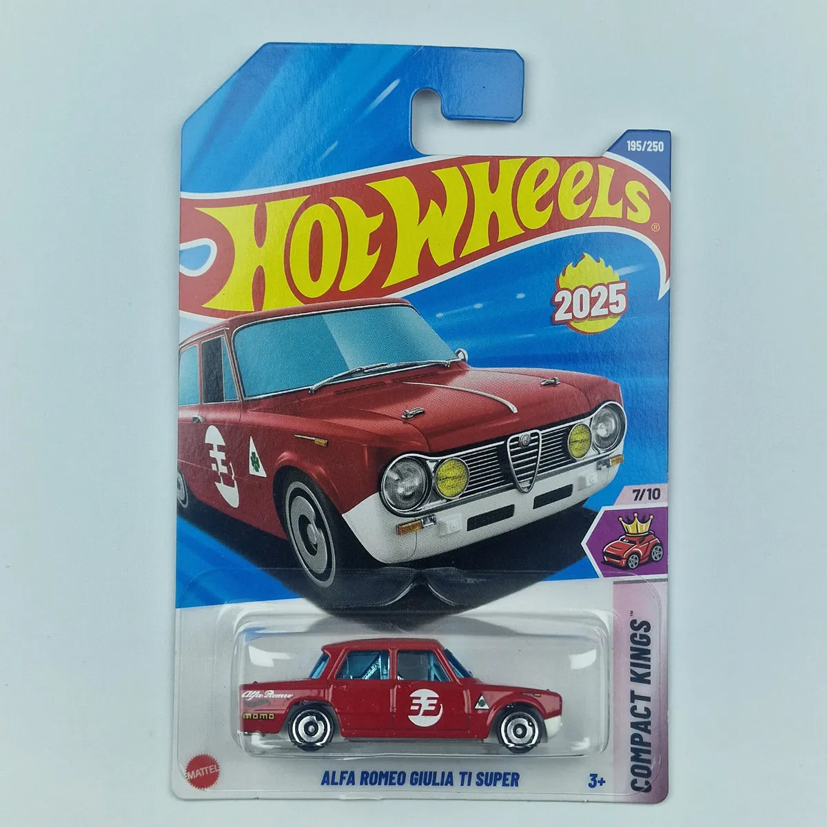 Hot Wheels Alfa Romeo Giulia TI Super Red