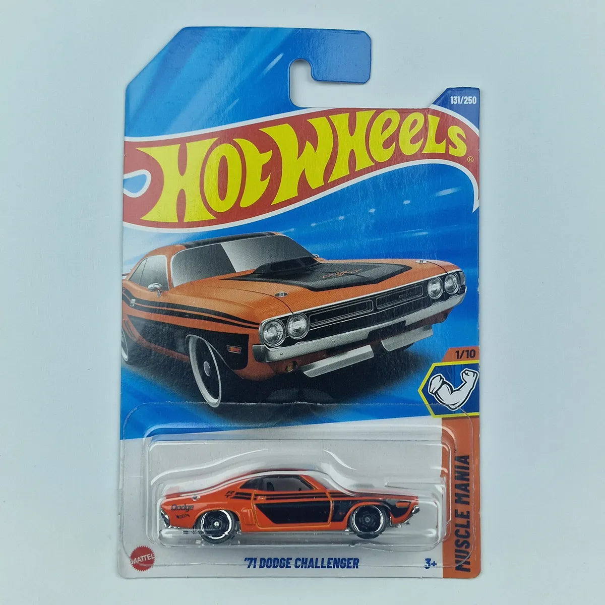 Hot Wheels 71 Dodge Challenger Orange