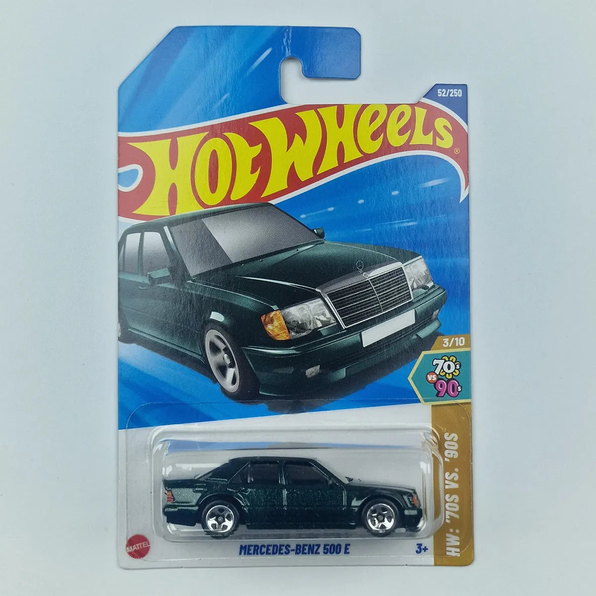 Hot Wheels Mercedes-Benz 500 E Green