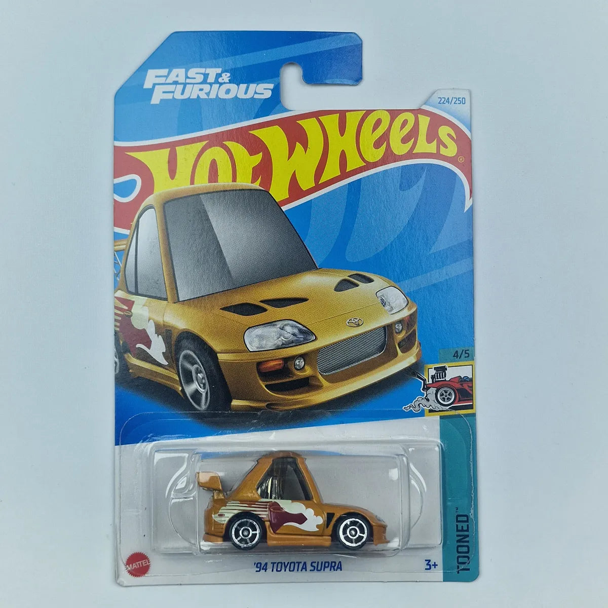 Hot Wheels 94 Toyota Supra Brown