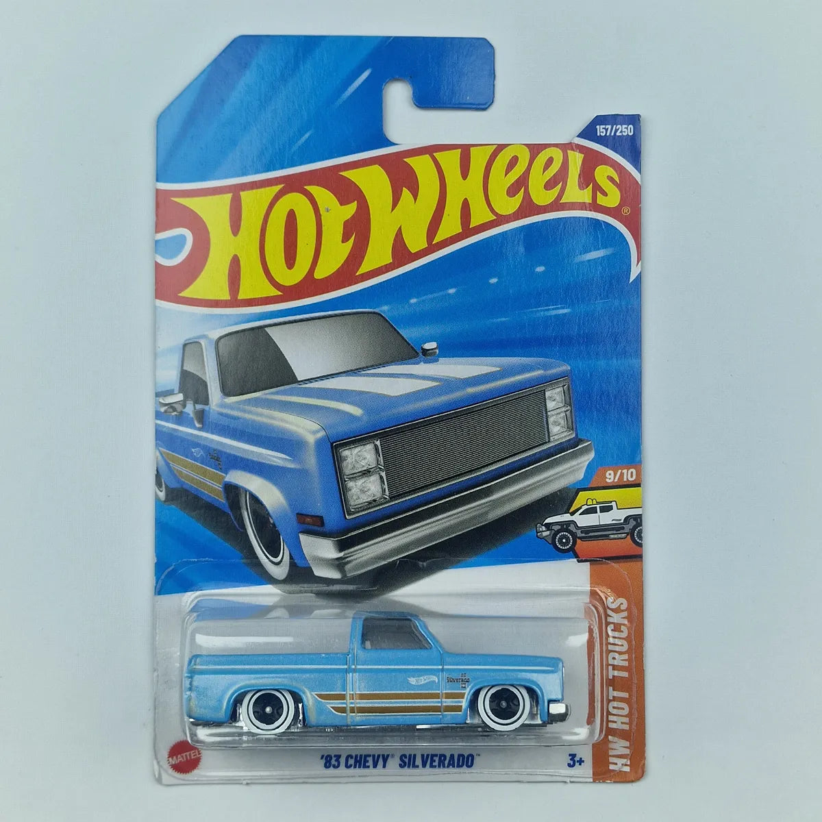 Hot Wheels 83 Chevy Silverado Sky Blue