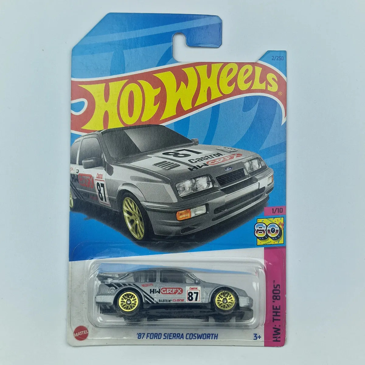 Hot Wheels 87 Ford Sierra Cosworth Grey