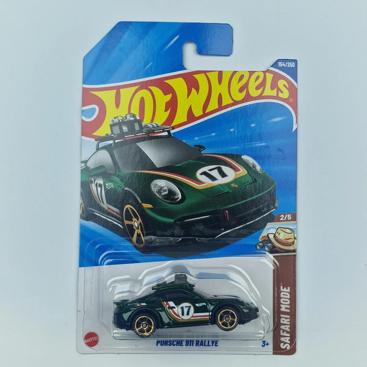 Hot Wheels Porsche 911 Rallye Green