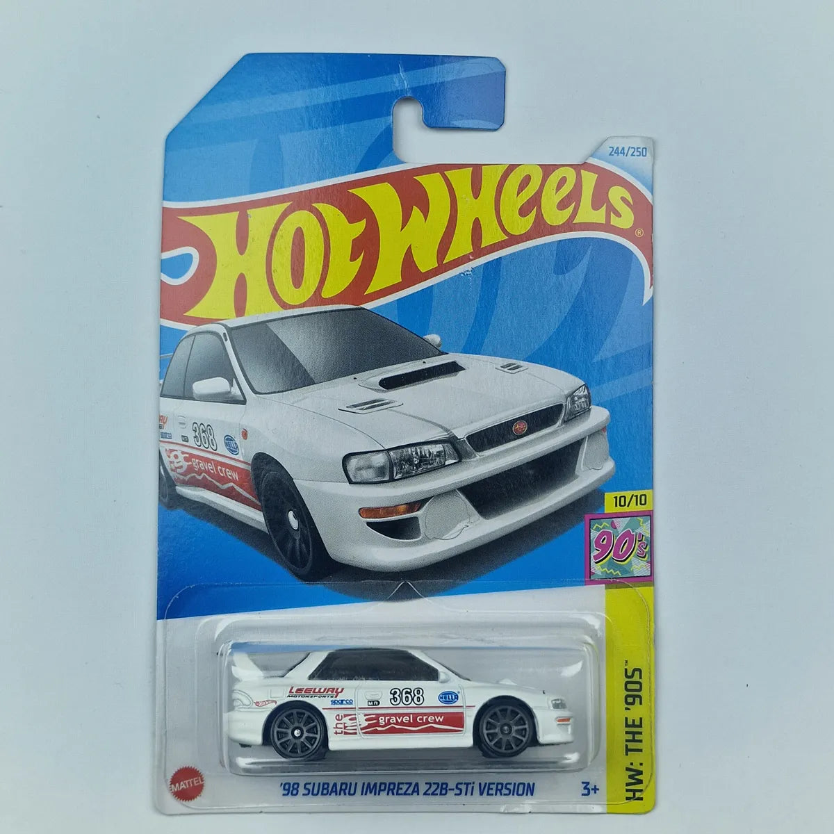 Hot Wheels 98 Subaru Impreza White