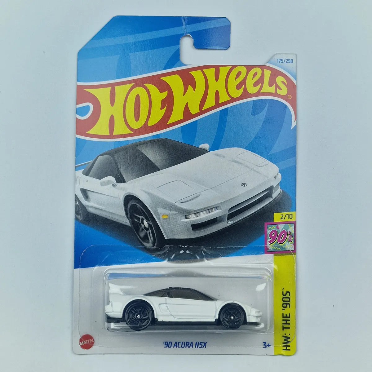 Hot Wheels 90 Acura NSX White