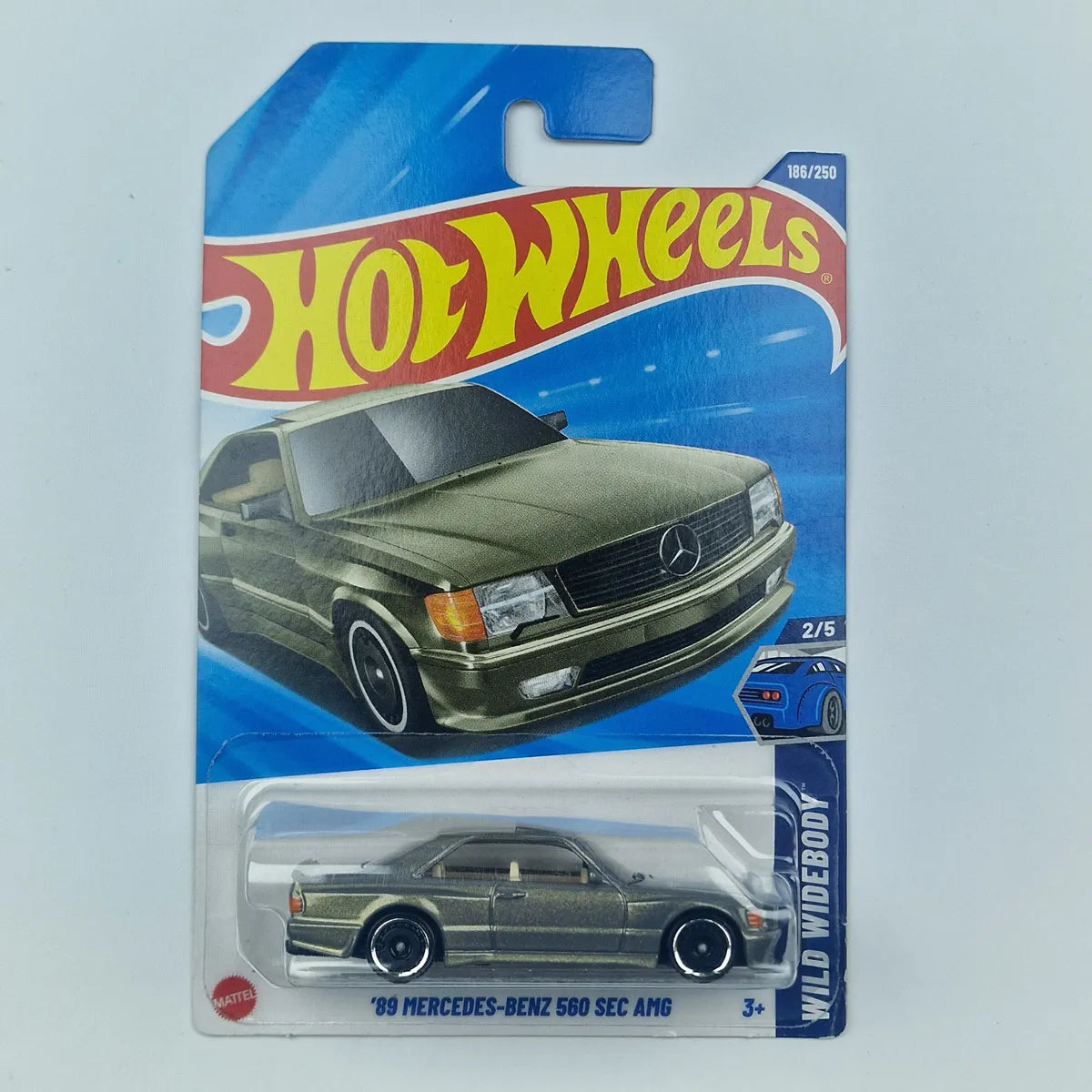 Hot Wheels 89 Mercedes-Benz 560 SEC AMG