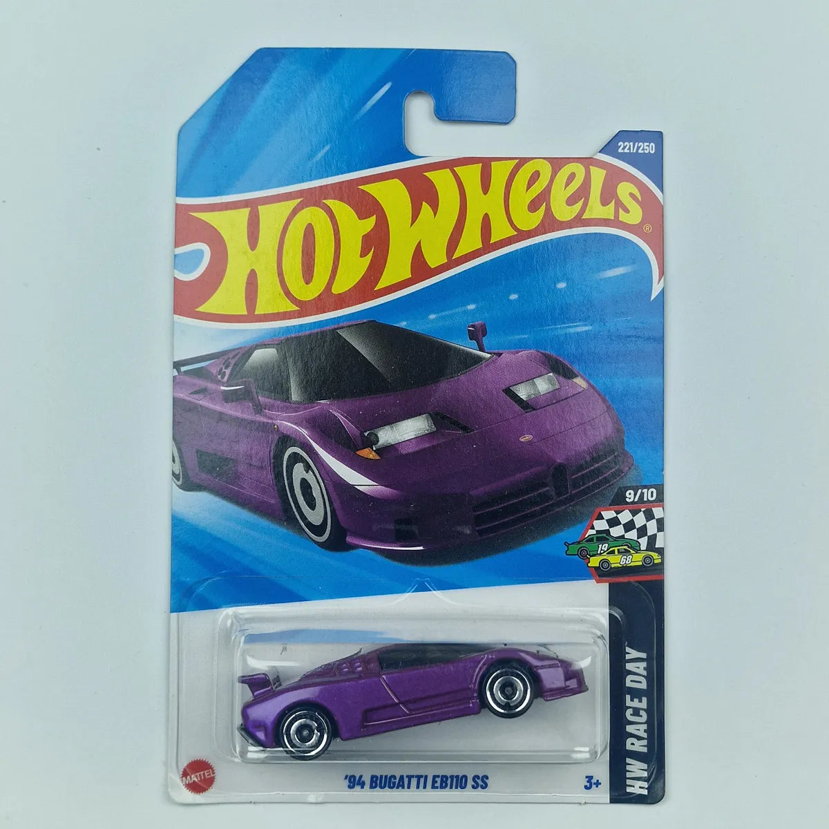 Hot Wheels 94 Bugatti EB110 SS Purple