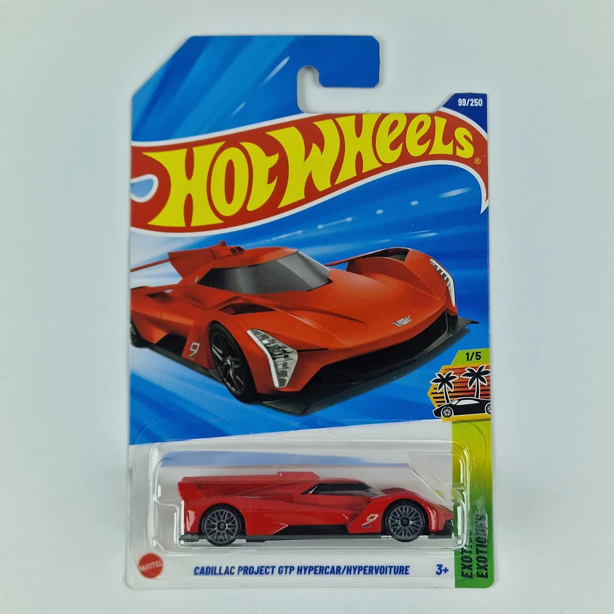 Hot Wheels Cadillac Project GTP Hypercar Red