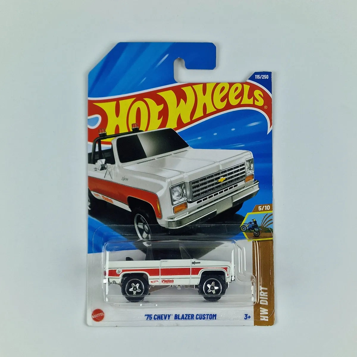 Hot Wheels 75 Chevy Blazer Custom White