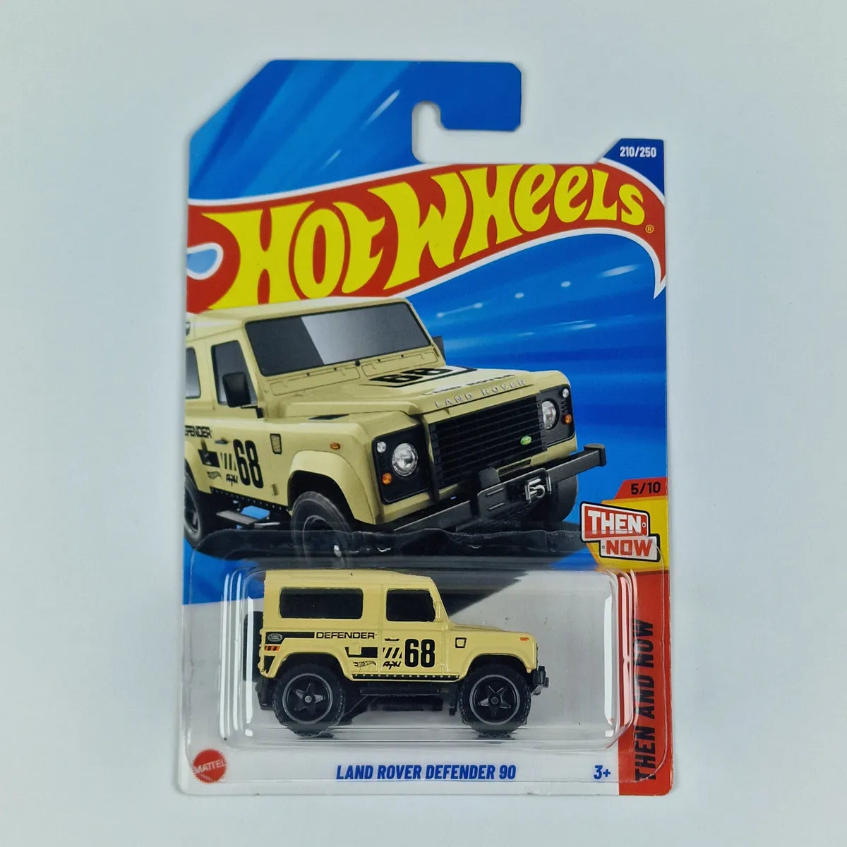 Hot Wheels Land Rover Defender 90 Yellow
