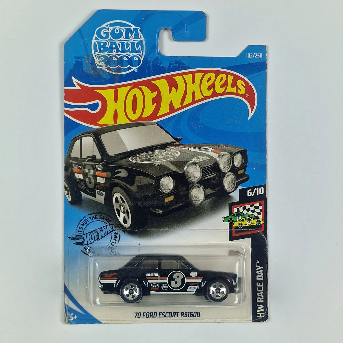 Hot Wheels 70 Ford Escort RS1600 Black