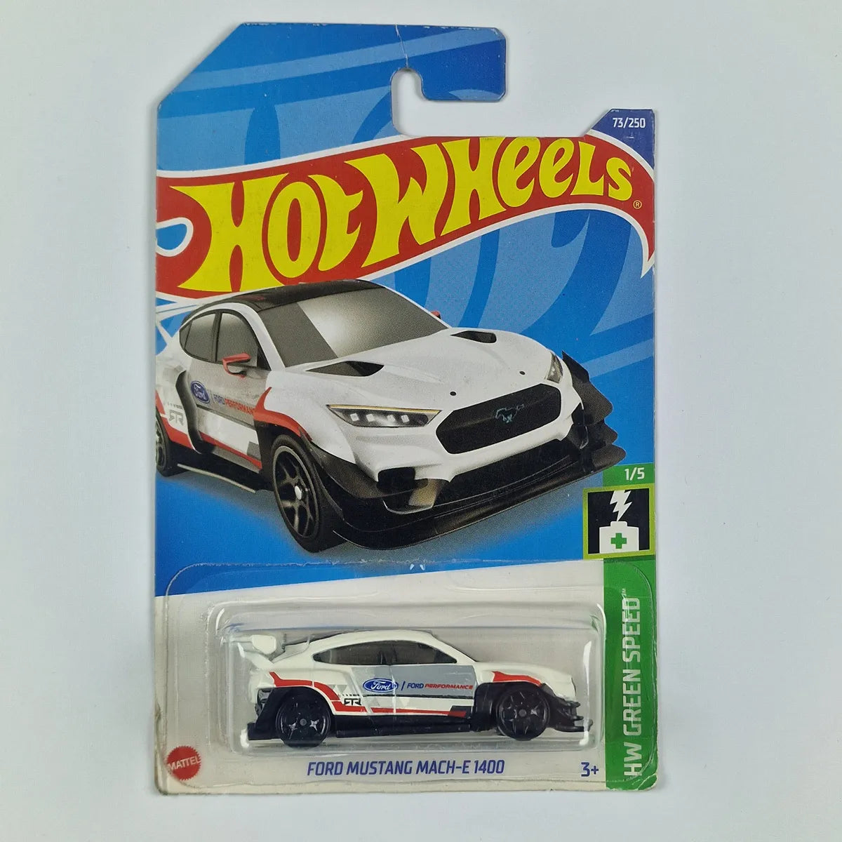 Hot Wheels Ford Mustang Mach-E 1400 White