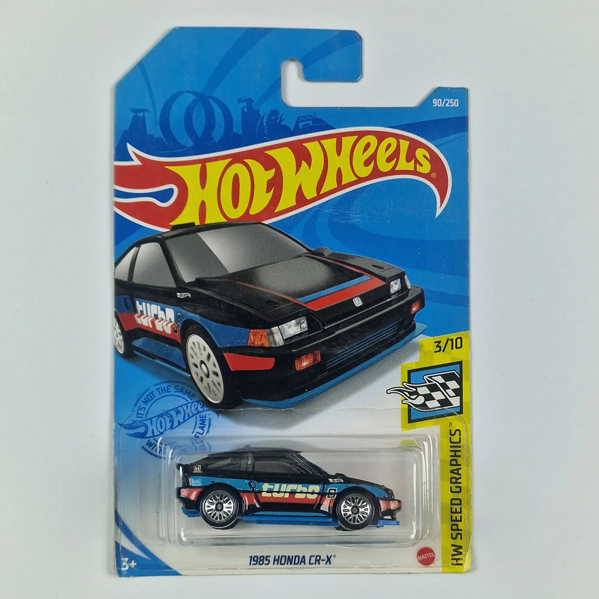 Hot Wheels 1985 Honda CR-X Black
