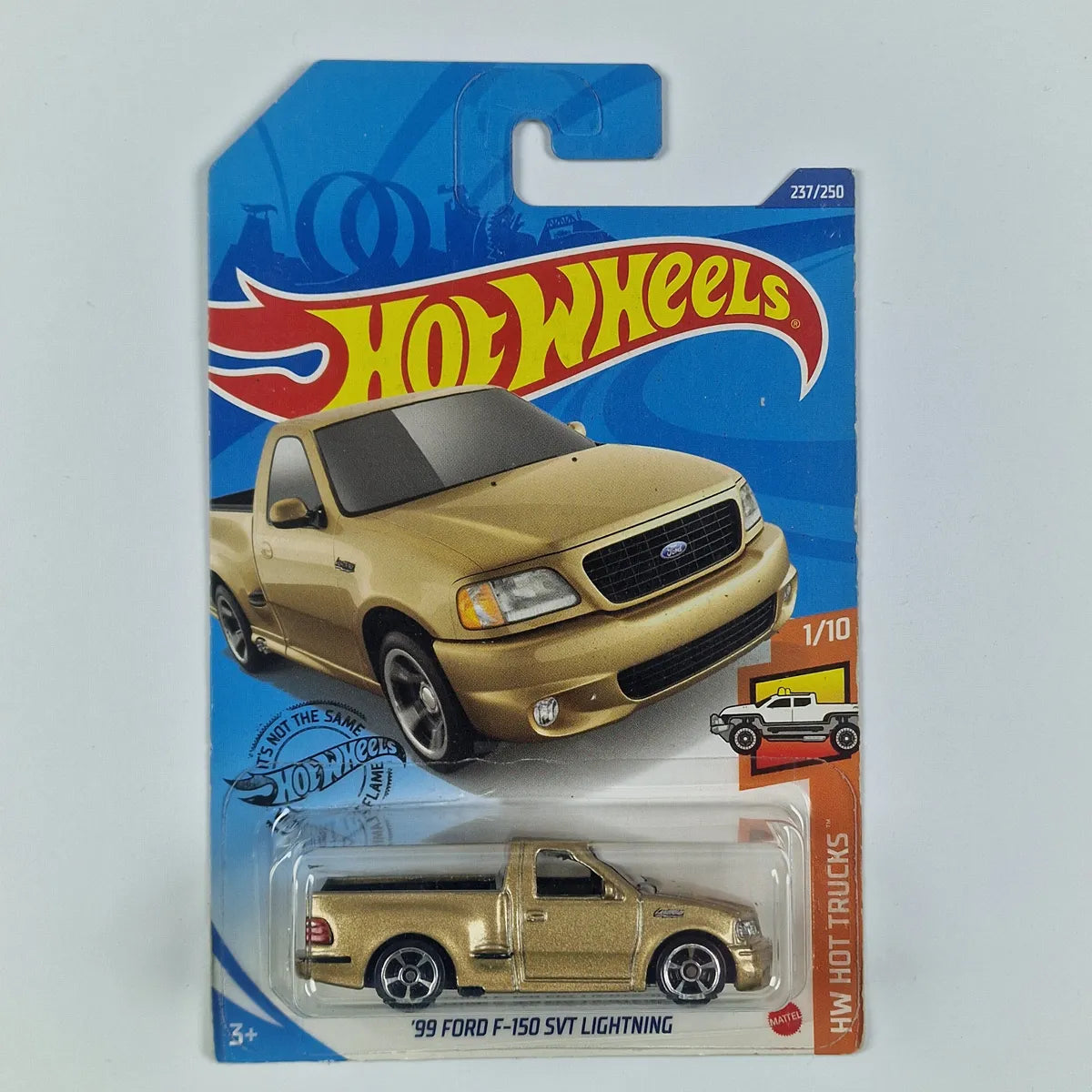 Hot Wheels 99 Ford F-150 SVT Lightning Golden