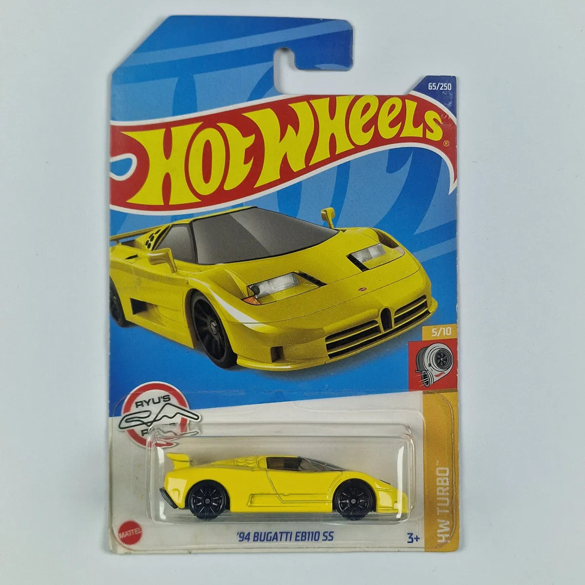 Hot Wheels 94 Bugatti EB110 SS Yellow