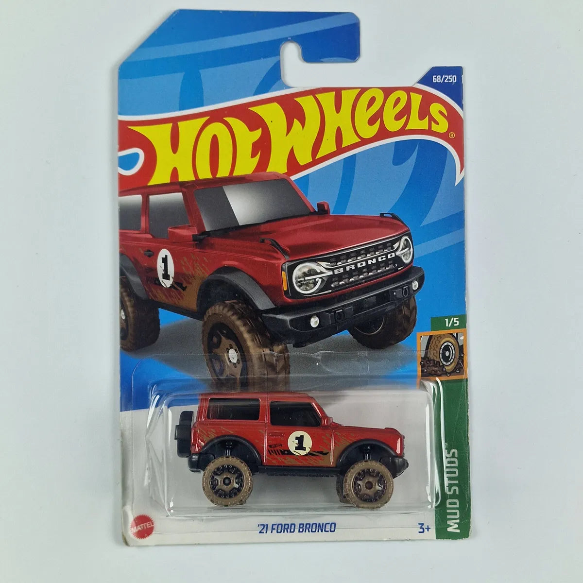 Hot Wheels 21 Ford Bronco Red