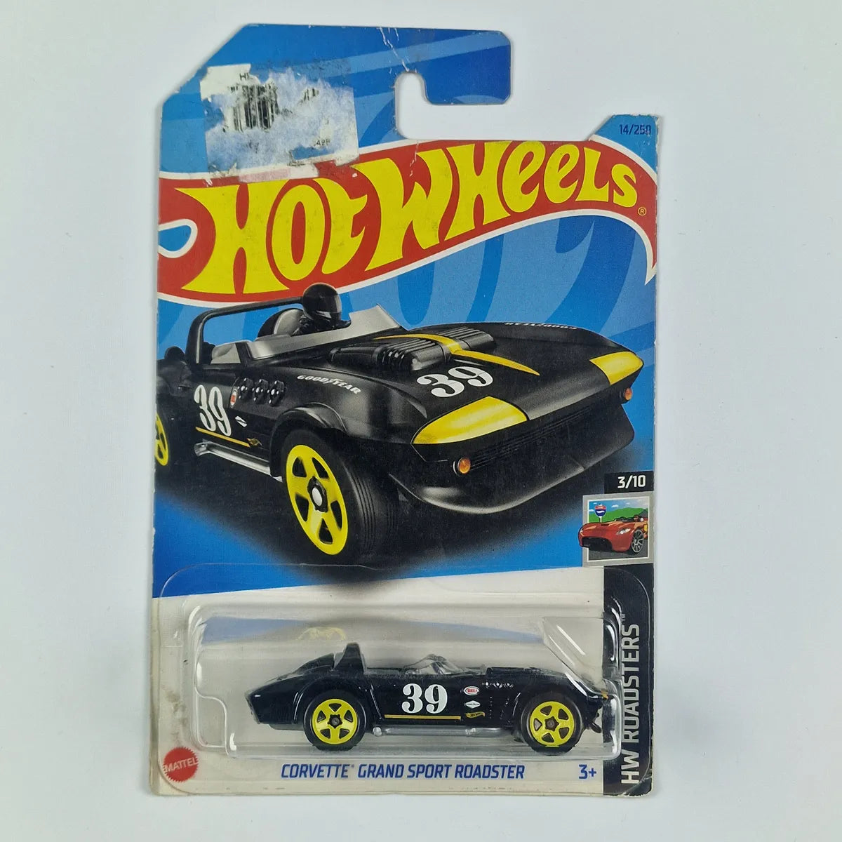 Hot Wheels Corvette Grand Sport Roadster Black