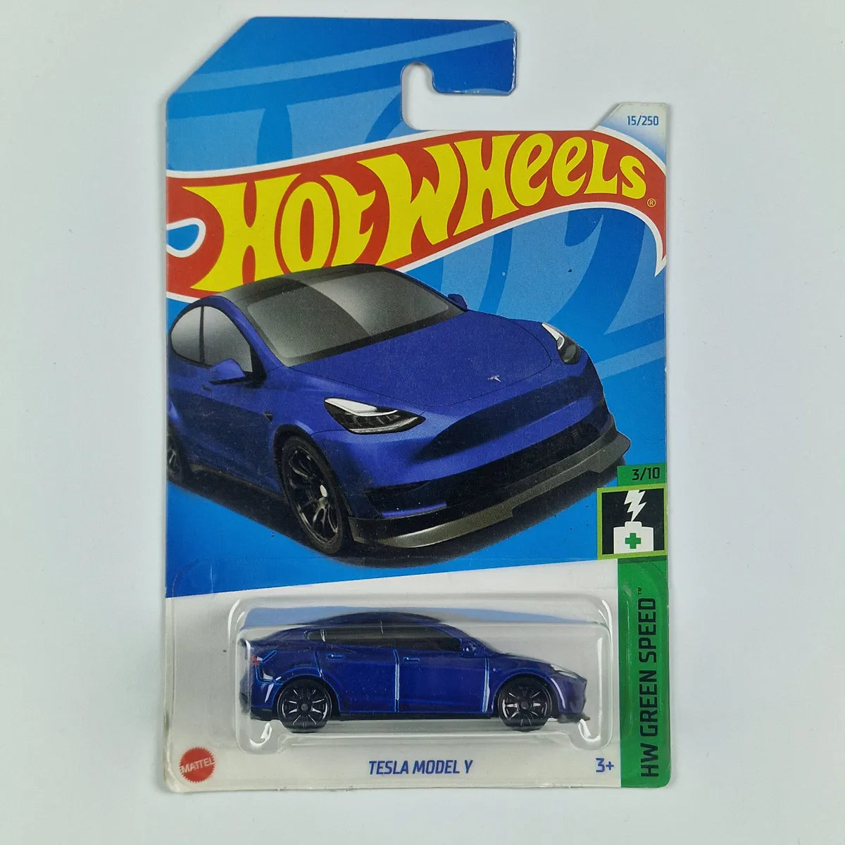 Hot Wheels Tesla Model Y Blue
