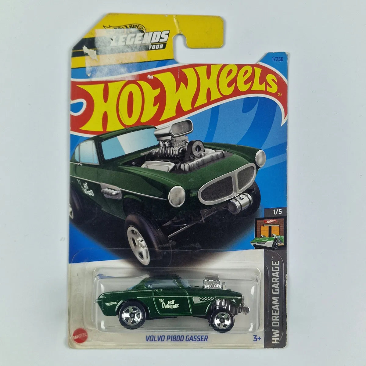 Hot Wheels Volvo P1800 Gasser Green