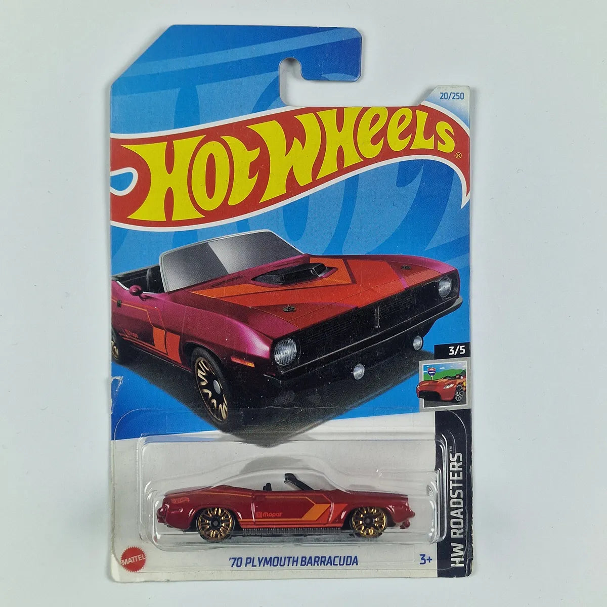 Hot Wheels 70 Plymouth Barracuda Red