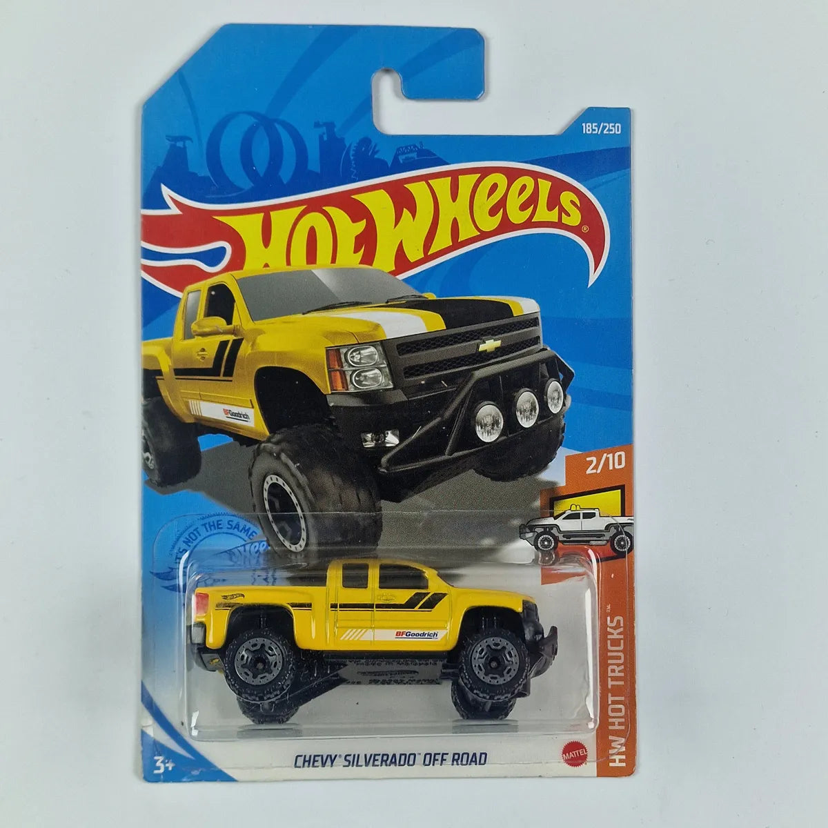 Hot Wheels Chevy Silverado Off Road Yellow
