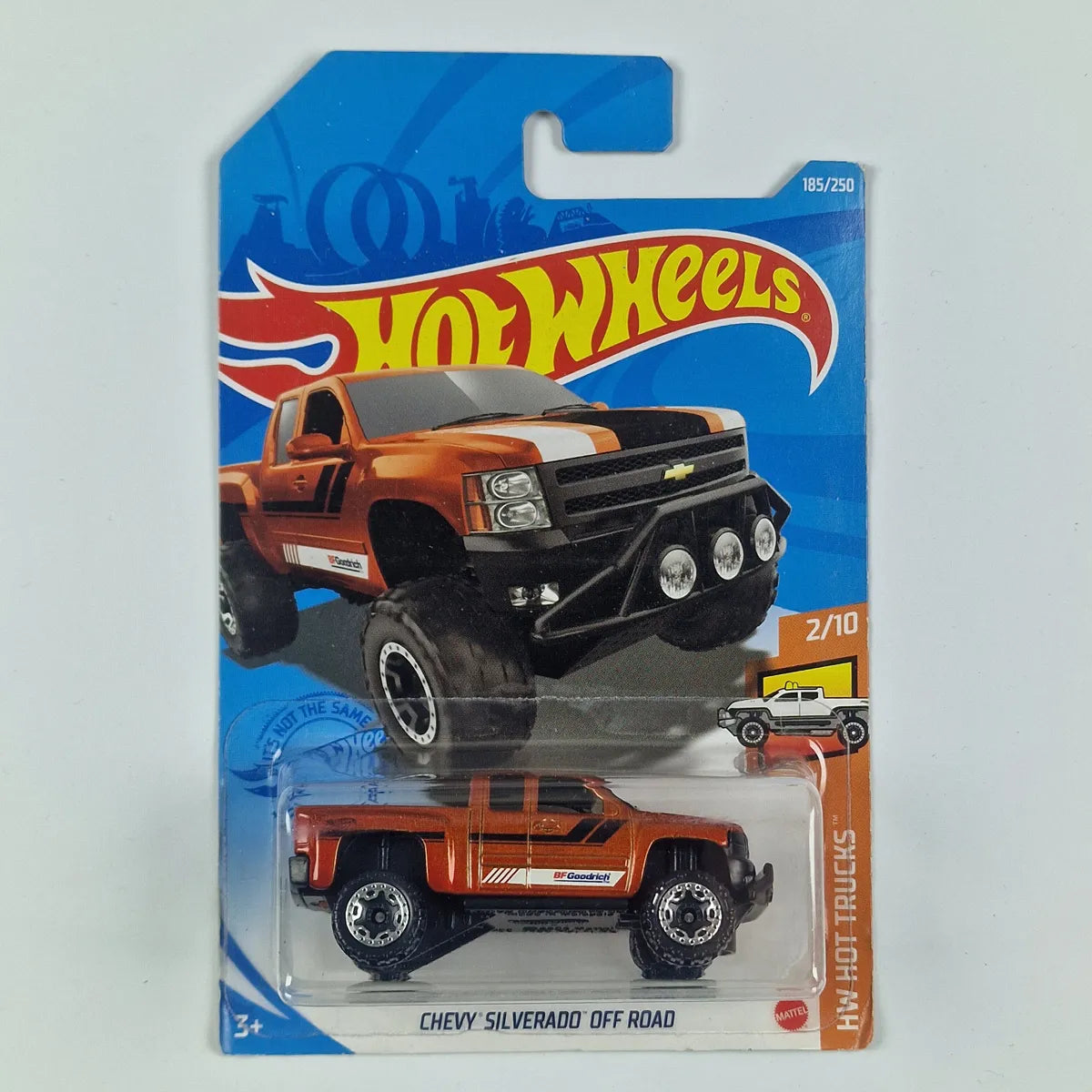Hot Wheels Chevy Silverado Off Road Brown