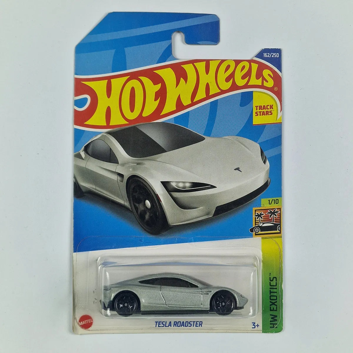 Hot Wheels Tesla Roadster Grey