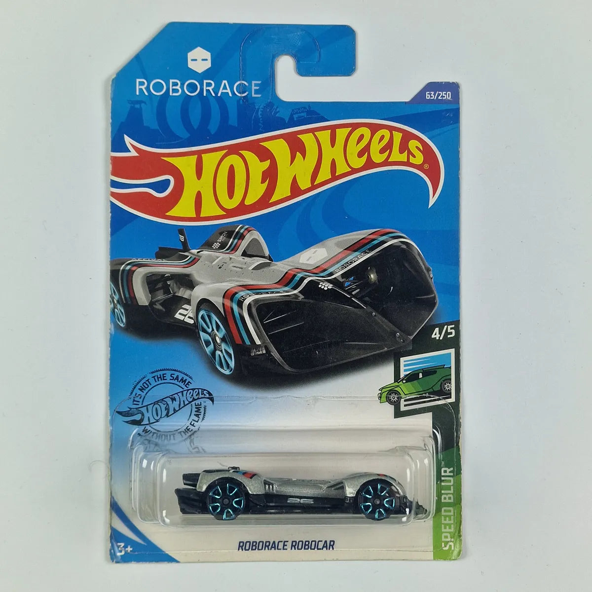 Hot Wheels Roborace Robocar Grey
