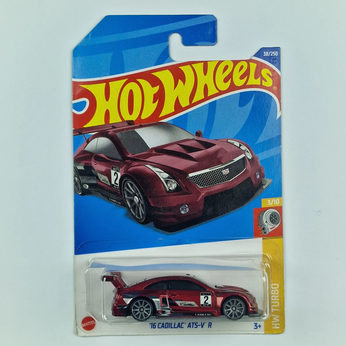 Hot Wheels 16 Cadillac ATS-V R Red
