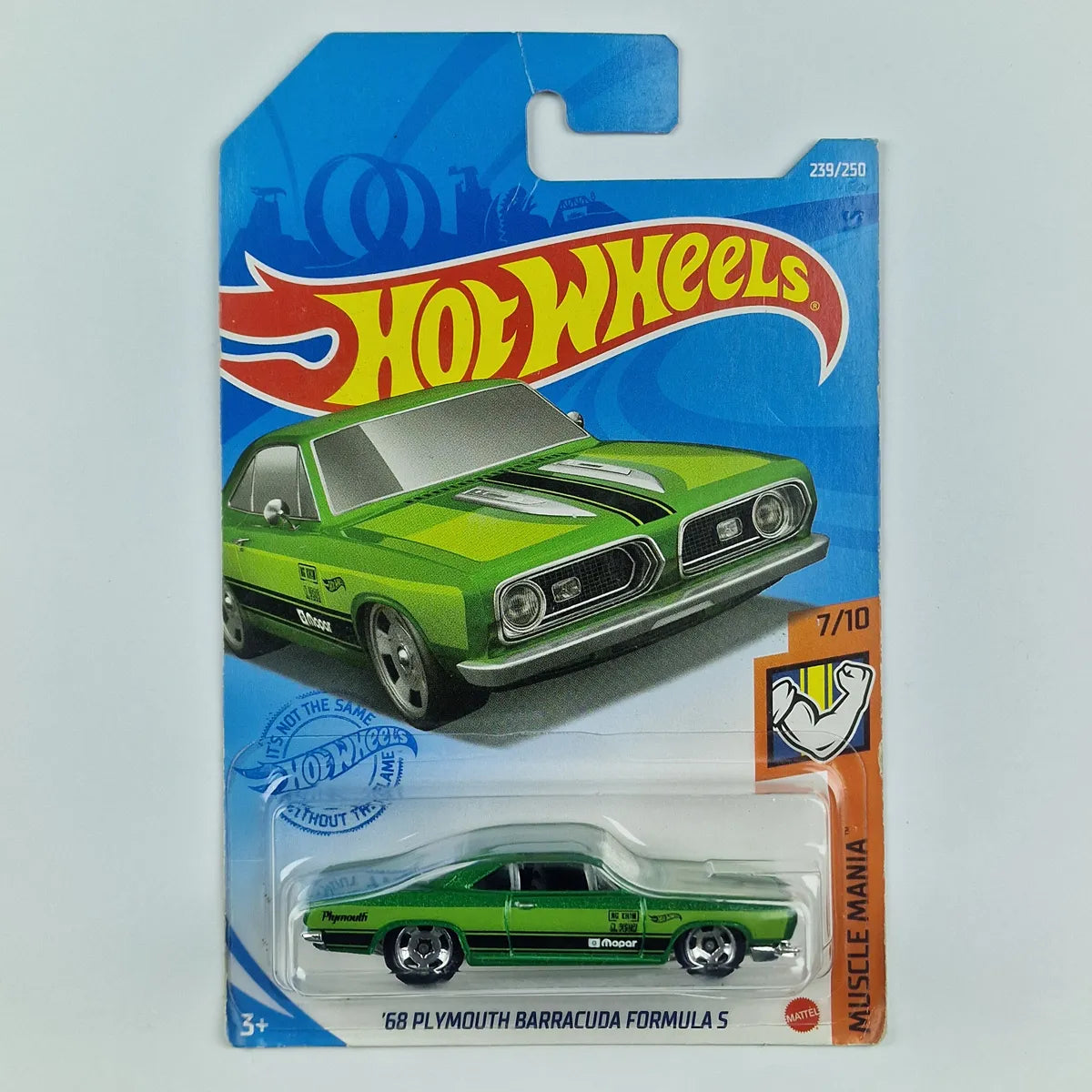 Hot Wheels 68 Plymouth Barracuda Formula S Green