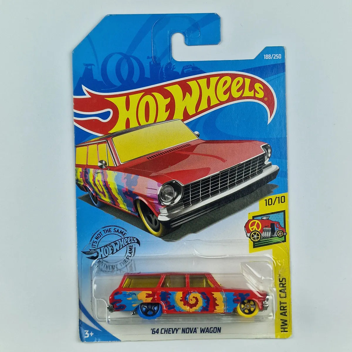 Hot Wheels 64 Chevy Nova Wagon Red
