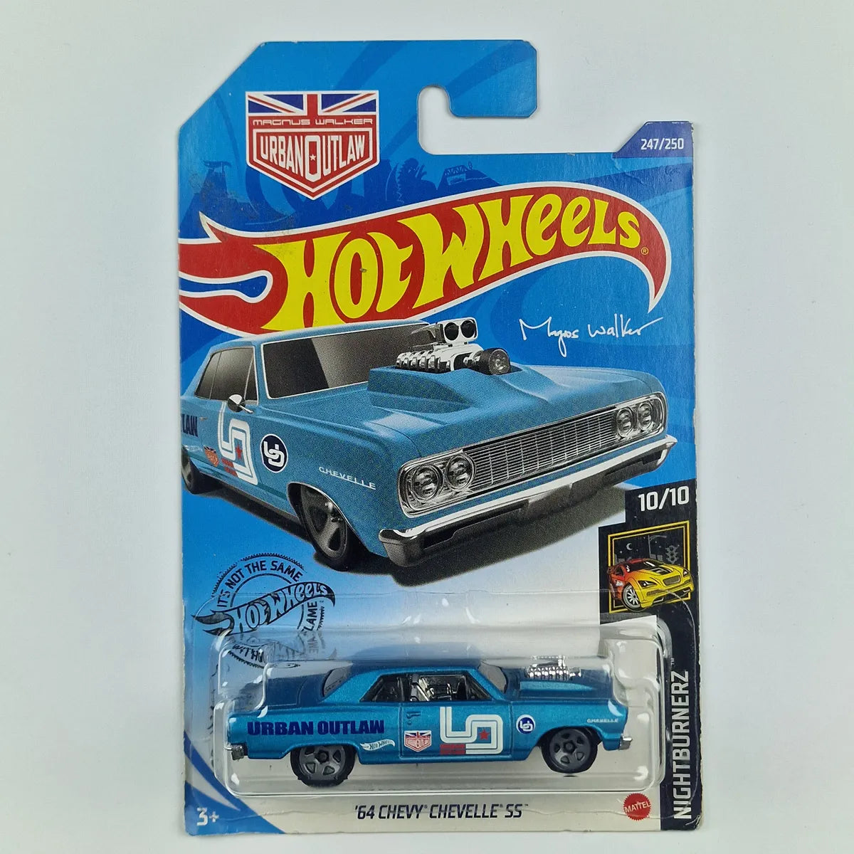 Hot Wheels 64 Chevy Chevelle SS Blue