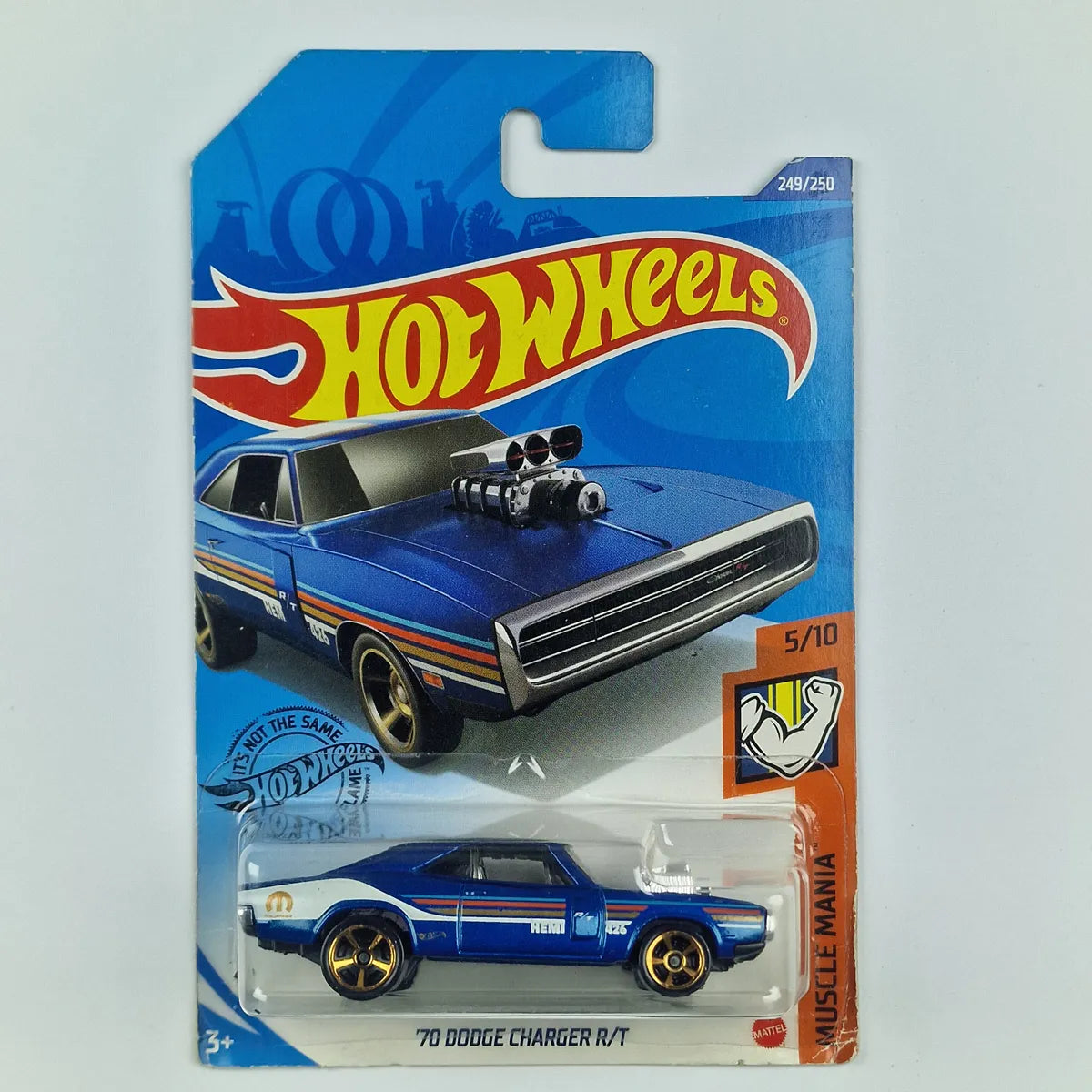 Hot Wheels 70 Dodge Charger R/T Blue
