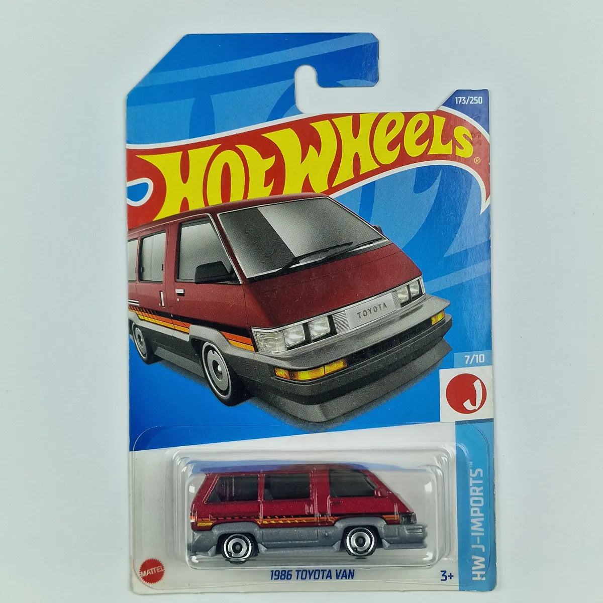 Hot Wheels 1986 Toyota Van Red