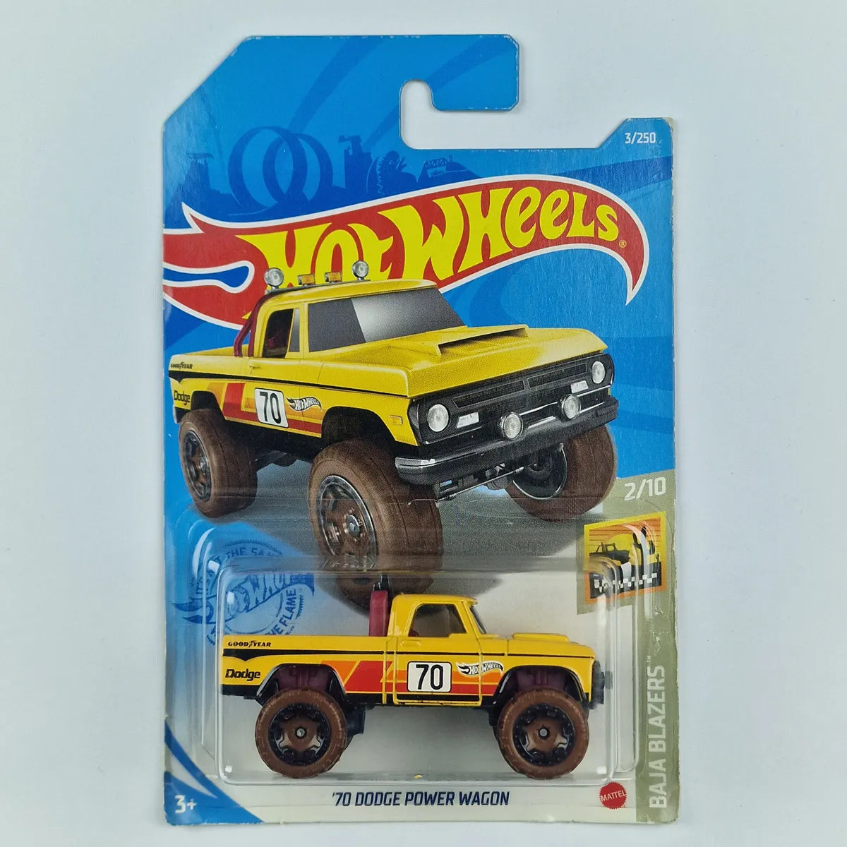 Hot Wheels 70 Dodge Power Wagon Yellow
