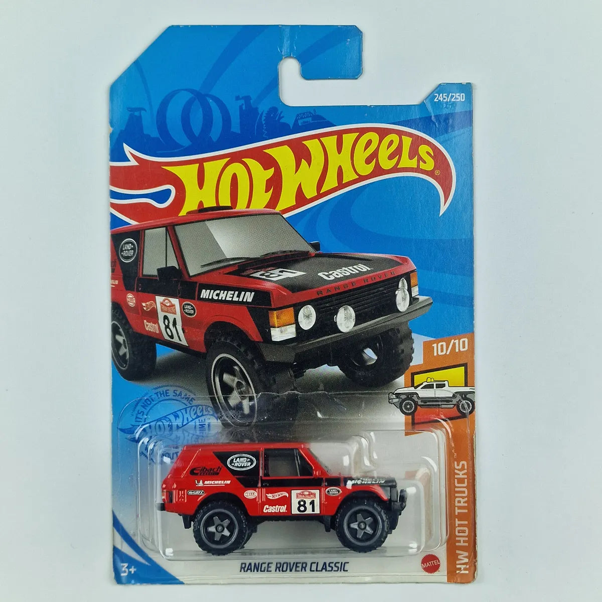 Hot Wheels Range Rover Classic Red