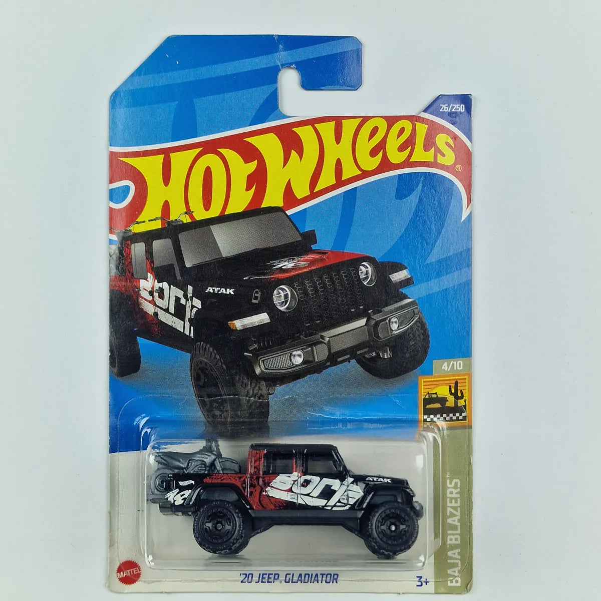 Hot Wheels 20 Jeep Gladiator Black