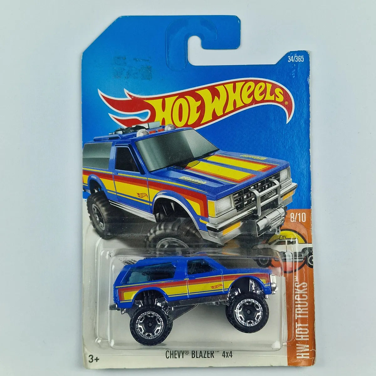 Hot Wheels Chevy Blazer 4x4 Blue