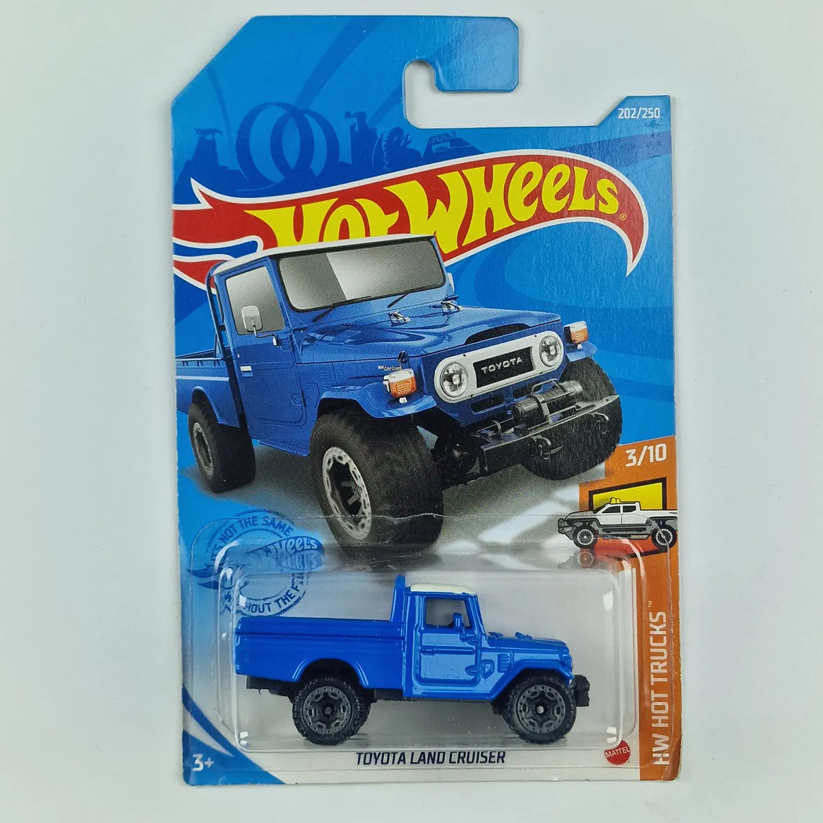 Hot Wheels Toyota Land Cruiser Blue