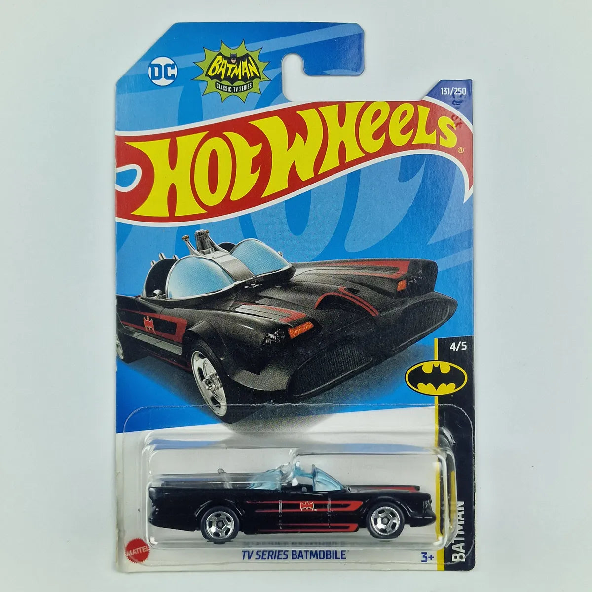 Hot Wheels TV Series Batmobile Black