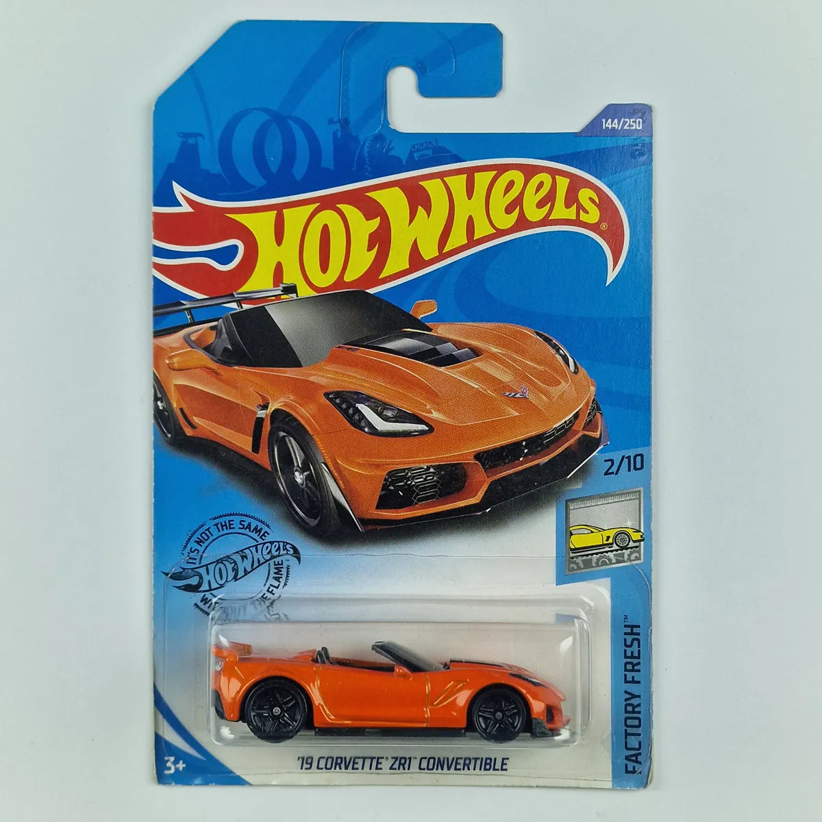 Hot Wheels 19 Corvette ZR1 Convertible Orange