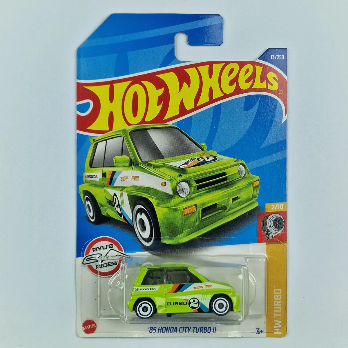 Hot Wheels 85 Honda City Turbo II Green