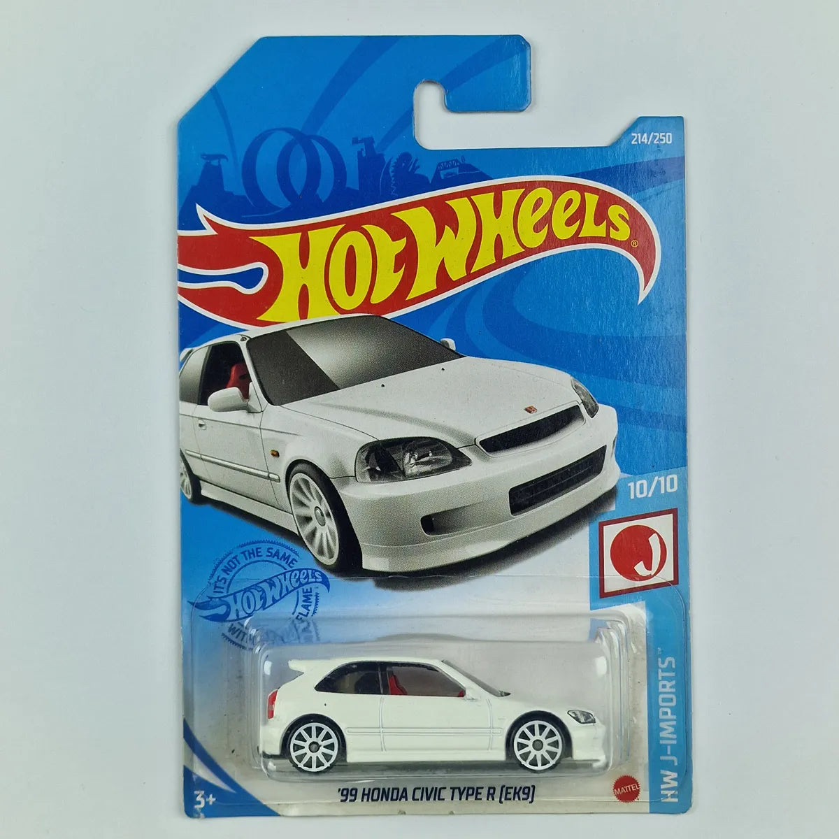 Hot Wheels 99 Honda Civic Type R EK9 White
