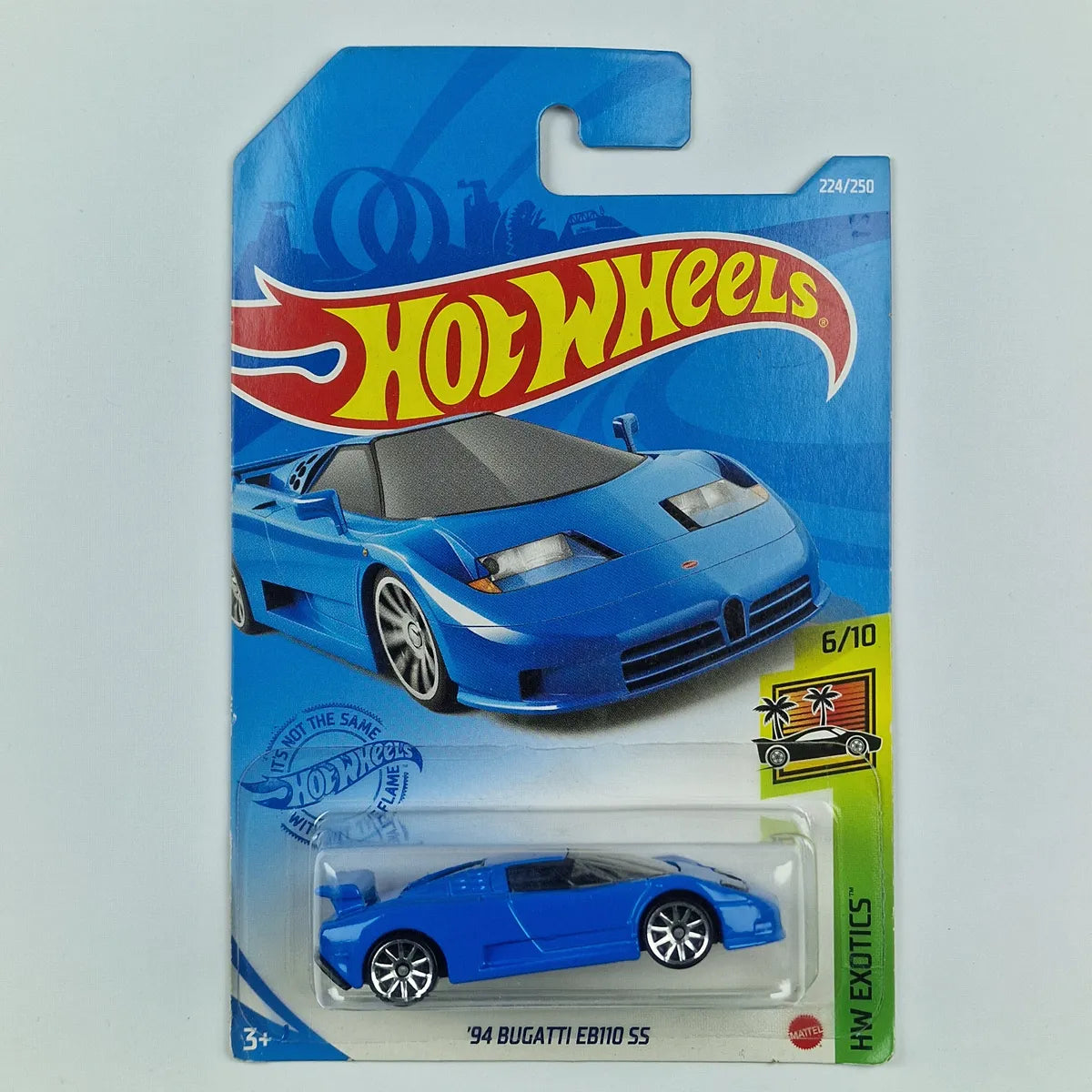 Hot Wheels 96 Bugatti EB110 SS Blue
