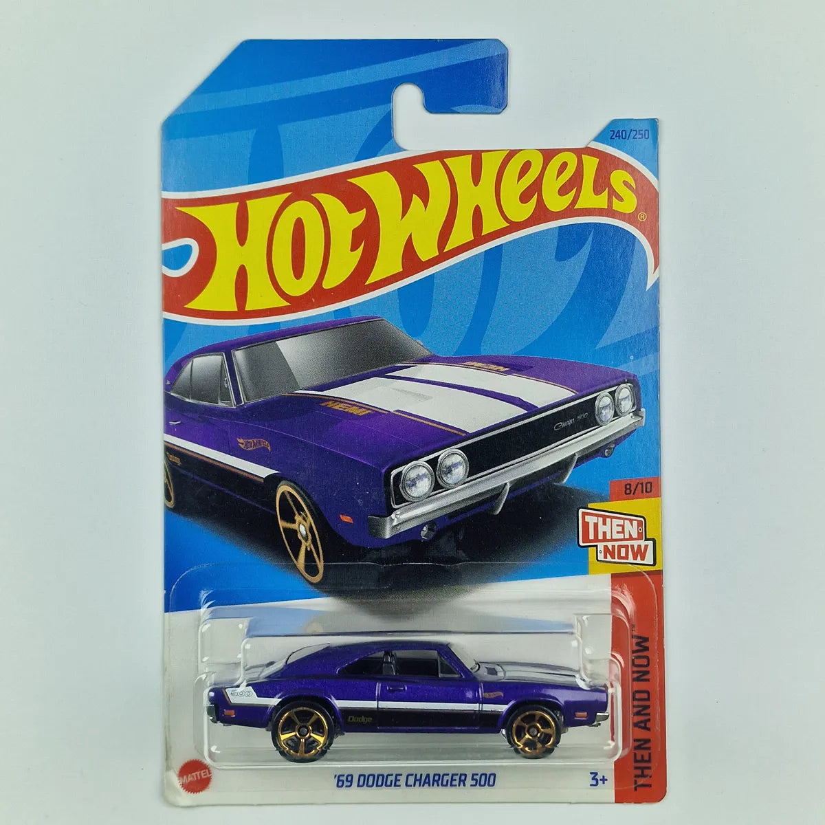Hot Wheels 69 Dodge Charger 500 Purple