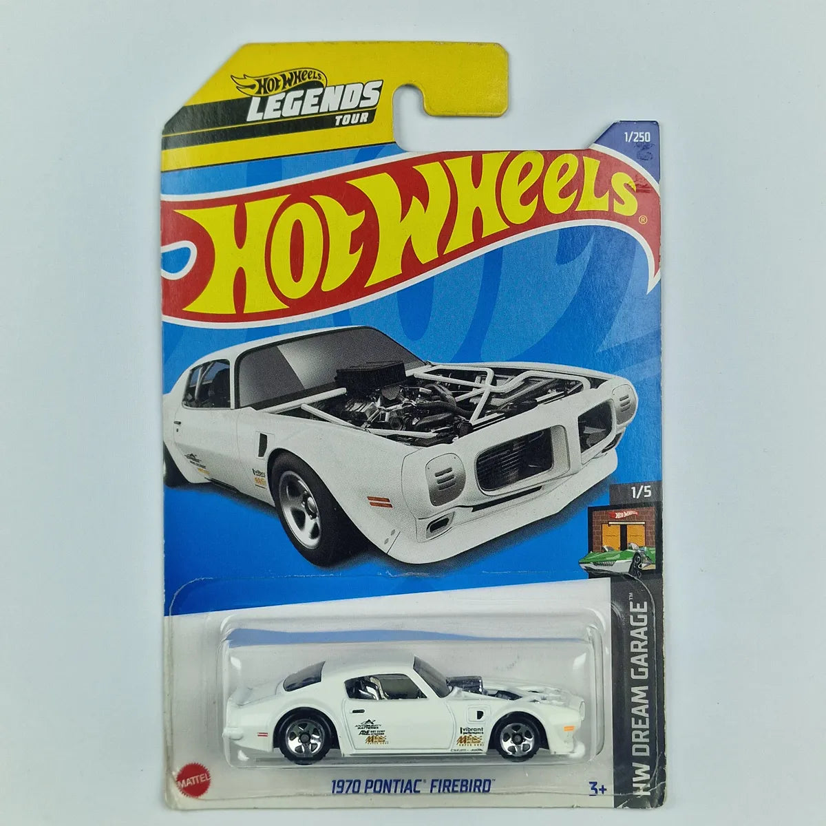Hot Wheels 1970 Pontiac Firebird White