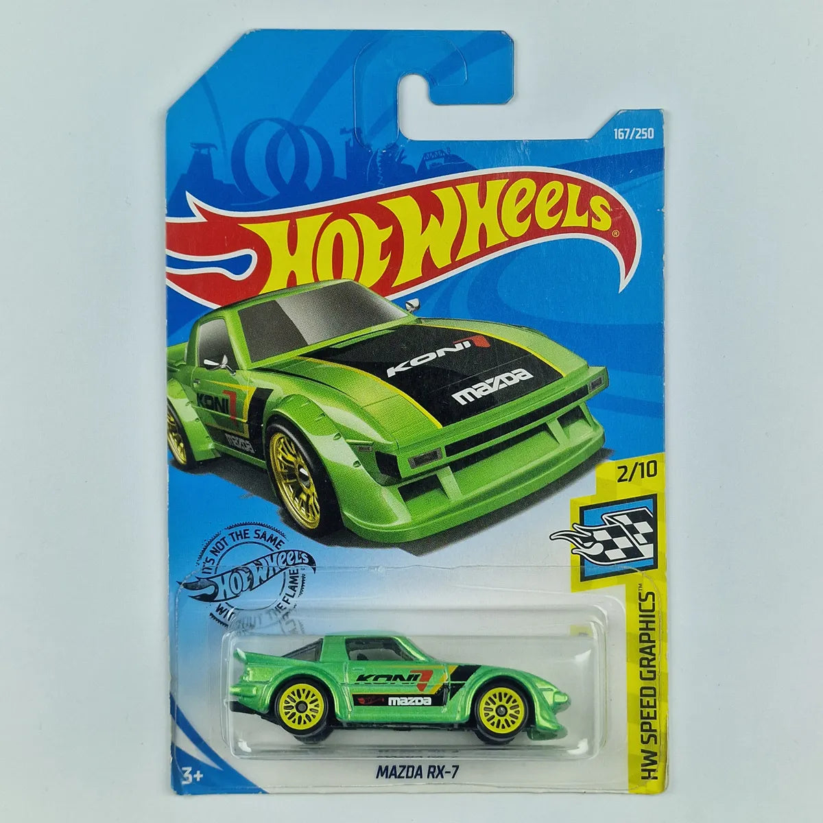 Hot Wheels Mazda RX-7 Green