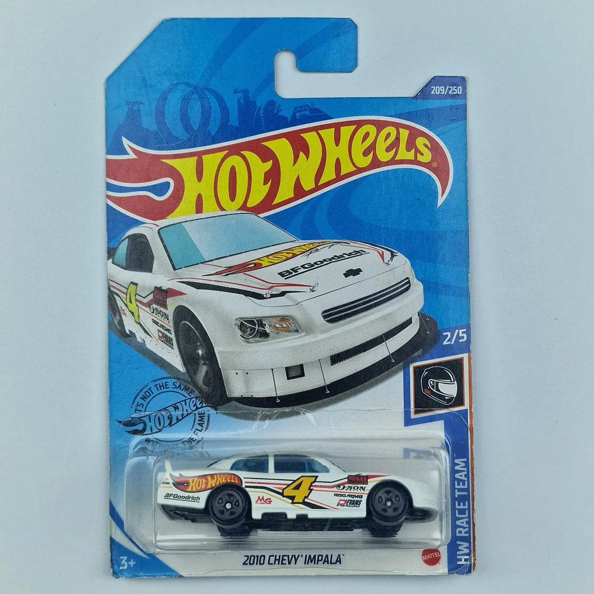 Hot Wheels 2010 Chevy Impala White